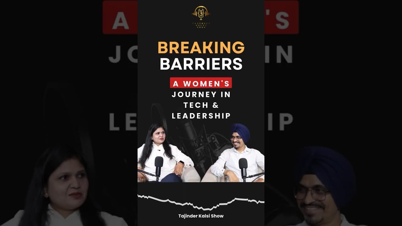 Breaking Barriers - A Women's Journey in Tech & Leadership